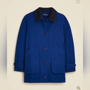 J.Crew Barn Jacket™ in canvas Blue Size M